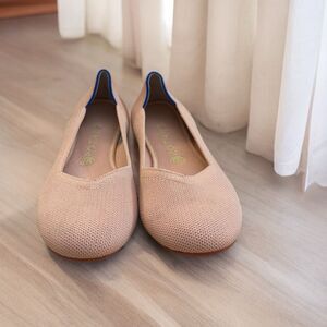 Rothy's The Flats Women's Slip On Shoes Size 10 Pink Round Toe